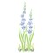 Tall Gladiolus Wall Stencil | 752 by Designer Stencils | Floral Stencils | Reusable Art Craft Stencils for Painting on Walls, Canvas, Wood | Reusable Plastic Paint Stencil for Home Makeover | Easy to Use &#x26; Clean Art Stencil